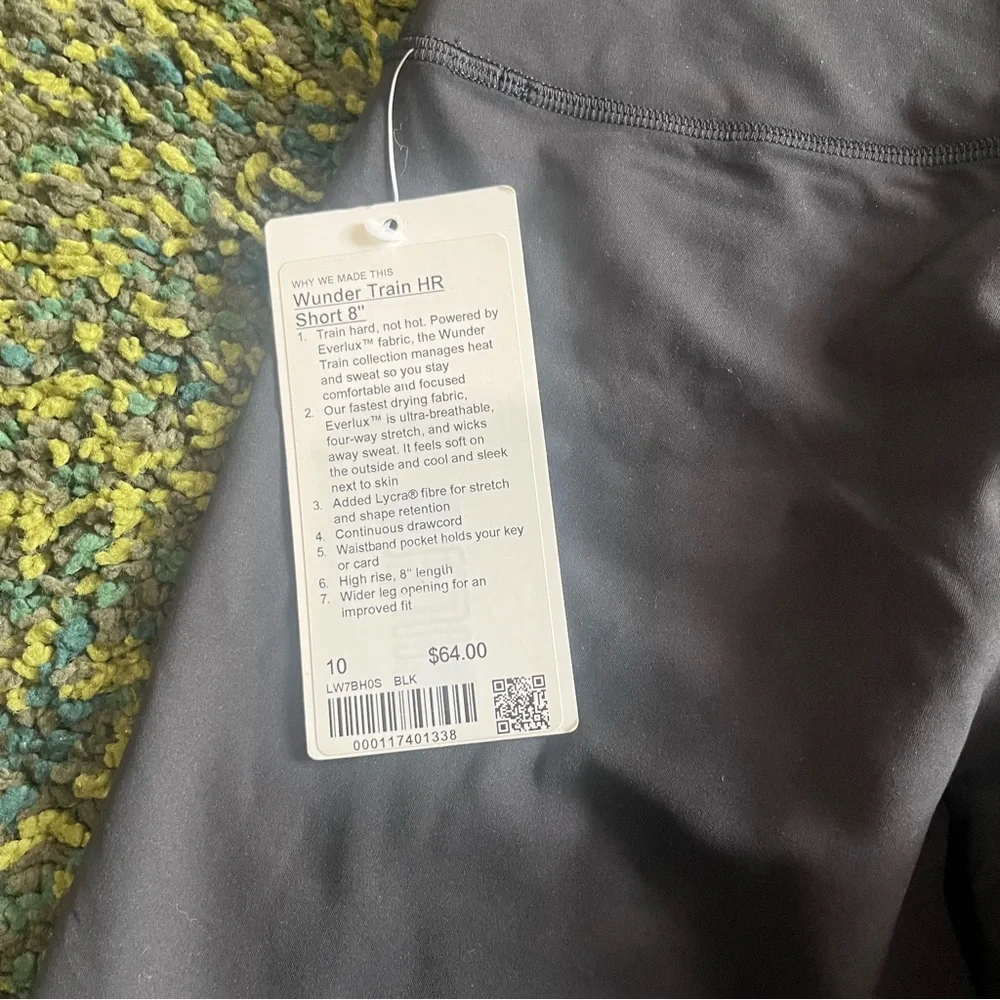 lululemon athletica black High-Rise Biker Shorts - Picture 2 of 4